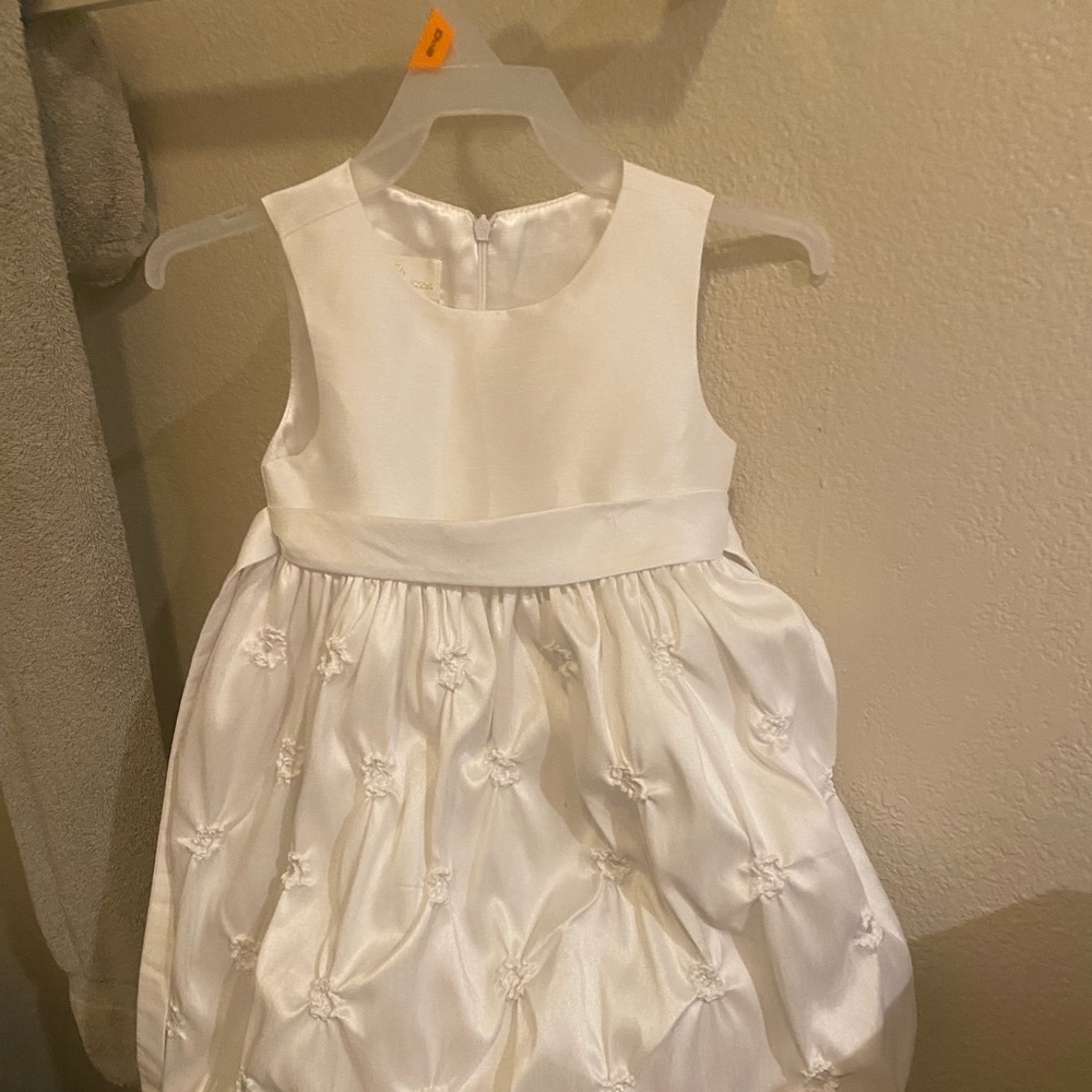 American Princess white 4 T dress